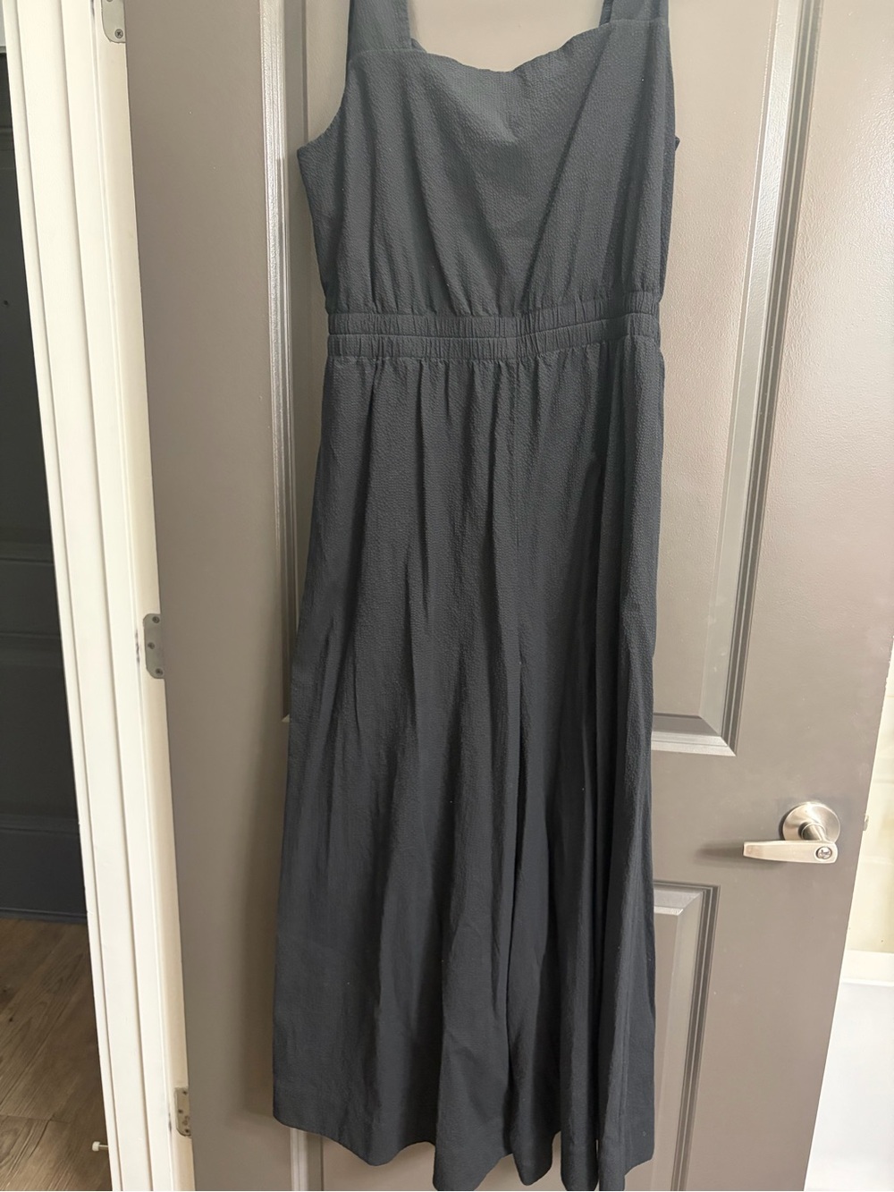 COS black jumpsuit